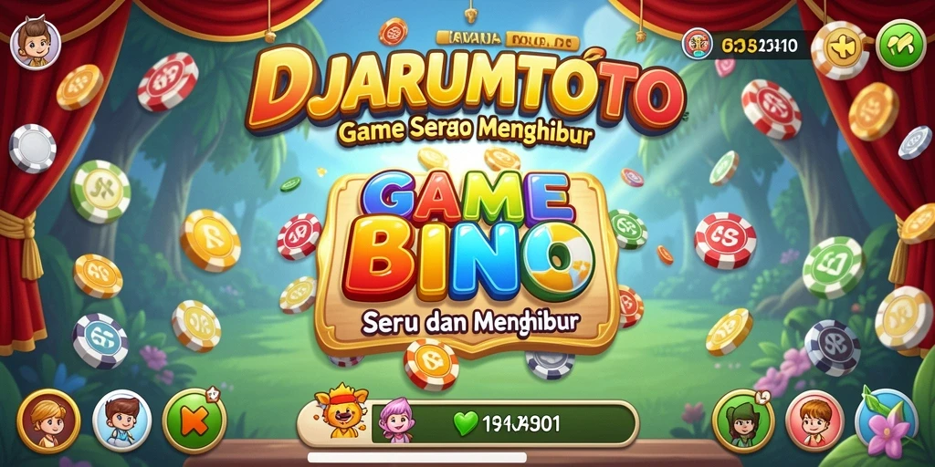 Screenshot gameplay DJARUMTOTO yang menampilkan keseruan permainan Bingo.