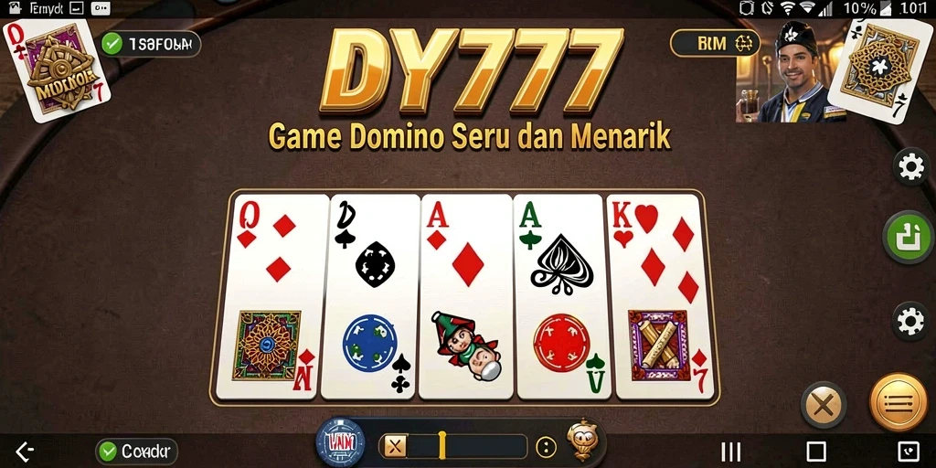 Tampilan Screenshot DY777 menampilkan gameplay seru dan menantang.