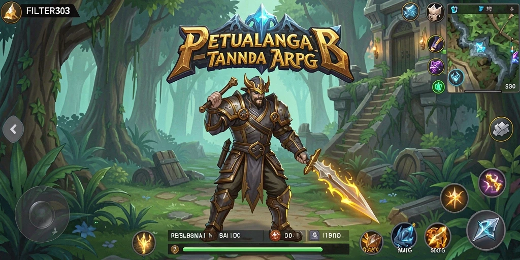 Tampilan screenshot menunjukkan pertarungan seru dalam FILTER303.