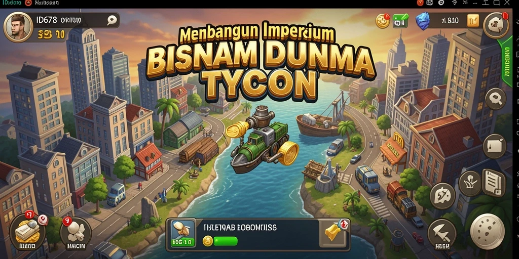 Tampilan gameplay <strong>ID678</strong> yang menarik dalam dunia bisnis Tycoon.
