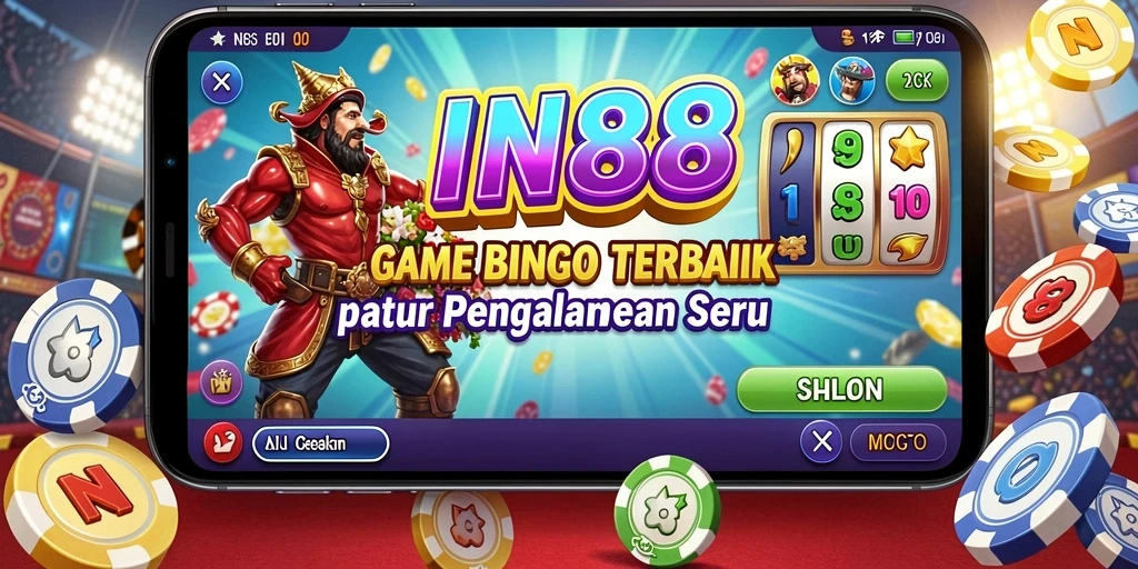 Tampilan menarik dan seru dari gameplay Bingo IN88.