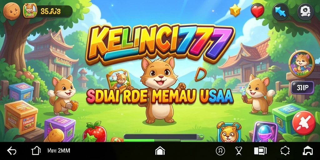 Gameplay KELINCI777 dengan kelinci yang menggemaskan.