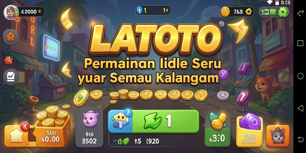 Screenshot LATOTO menampilkan gameplay seru yang menarik perhatian.