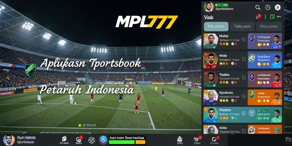 Tampilan gameplay Sportsbook MPL777 yang menarik dan informatif.