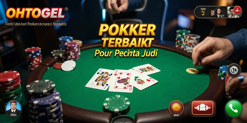 Tangkapan layar OHTOGEL saat pemain menikmati permainan Poker.