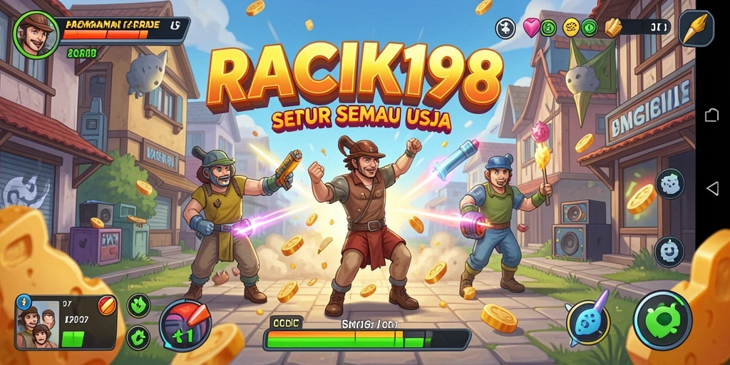 Tangkapan layar gameplay seru RACIK198 yang menunjukkan aksi mendebarkan.