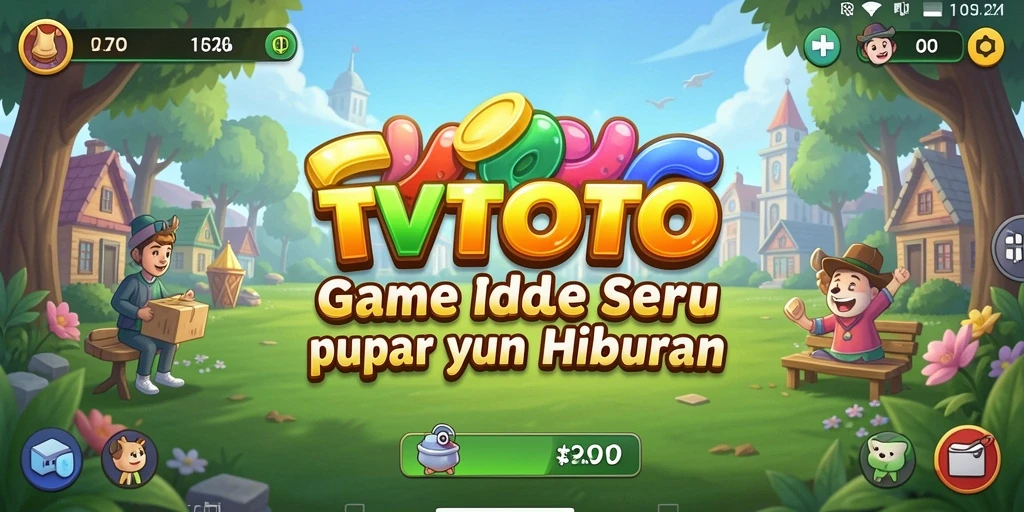 Tampilan gameplay <strong>TVTOTO</strong> yang menarik dan menenangkan saat pemain mengelola karakter.